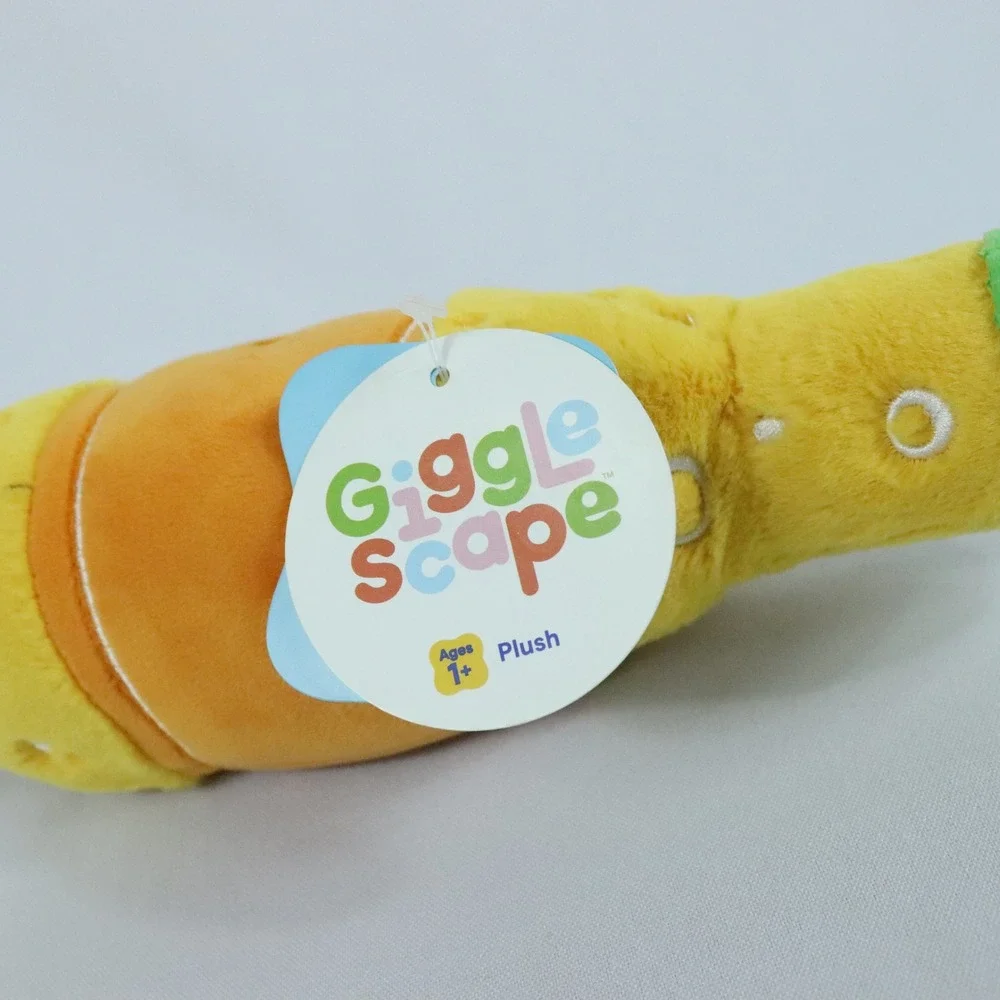 Target Gigglescape Orange Soda Bottle Plush Stuffed Drink New with Tags